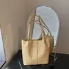 Bolso de textura tejida para mujer 2026 nuevo de verano tacto de alta gama retro versátil para el trabajo diario bolso de hombro único bolso tote de gran capacidad