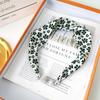 Diseño Nicho Meteorito Brillante Hebilla Magnética Bufanda de Seda Collar Bufanda Perezosa Colgante Magnético Cadena Clavícula Collar Collar para Mujer
