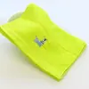 Toalla Infantil Jielia Algodón Suave Absorbente Color Liso Algodón Toalla Infantil Bordado Supermercado Venta al por Mayor Compra Grupal Bienestar 3113