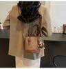 Bolsos Transfronterizos, Bolsos Cubo de Diseño de Nicho, Bolsos de PU Modernos para Mujer, Bolsos de Hombro Cruzados, Bolsos Pequeños de Alta Gama, Bolsos para el Trabajo