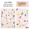 Adesivos de Unha de Gato Fofo e Doce Estilosos 5D Em relevo Estéreo Gatinho Fofo Adesivos de Nail Art DIY Acessórios Estilo Ca