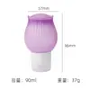 Produto Popular Transfronteiriço: Frasco Dispensador de Silicone de Grau Alimentício, Conjunto Portátil para Viagem, Frasco de Armazenamento Multifuncional para Cosméticos e Cremes