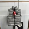 Colete Gejia transfronteiriço redondo sem mangas com gola alta, acolchoado, com bolsos laterais com zíper, brilhante, estilo de rua de luxo leve