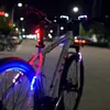 Luz Trasera Recargable por USB para Ciclismo Nocturno, Luz de Advertencia Intermitente, Accesorios y Equipo para Bicicleta de Montaña
