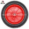 Llanta de Espuma de Poliuretano de 10 Pulgadas 3.00-4 Rueda de Espuma Inflable sin Rayos de Plástico Rueda con Soporte para ATV