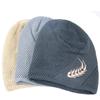 Exclusivo transfronterizo nuevo gorro con capucha de invierno grueso forrado de polar con estampado de espigas de trigo, gorro de punto cálido para exteriores para montar