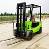 Empilhadeira Elétrica de Quatro Rodas com Assento Pequeno e Bateria Recarregável para Manuseio de Docas, Equipamento de Empilhadeira Elétrica, Máquina Empilhadora Automática, Atacado