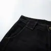 Marca de moda Jiayiku Otoño 2025 Nuevos Pantalones Jeans de Pierna Ancha Sueltos Estilo Retro Americano Scimitar para Hombres y Mujeres