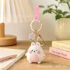 Chaveiro Atacado Personalizado de Fábrica Estéreo 3D Borracha Macia de PVC Chaveiro de Mochila Boneco Desenho Animado Anime Pequeno Pingente
