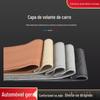 Capa de Volante de Carro Costurada à Mão em Couro Genuíno, Universal para Todas as Estações, Antiderrapante, Massageadora, Absorvente de Suor e Respirável, Capa para Interior de Carro, Dropshipping Disponível