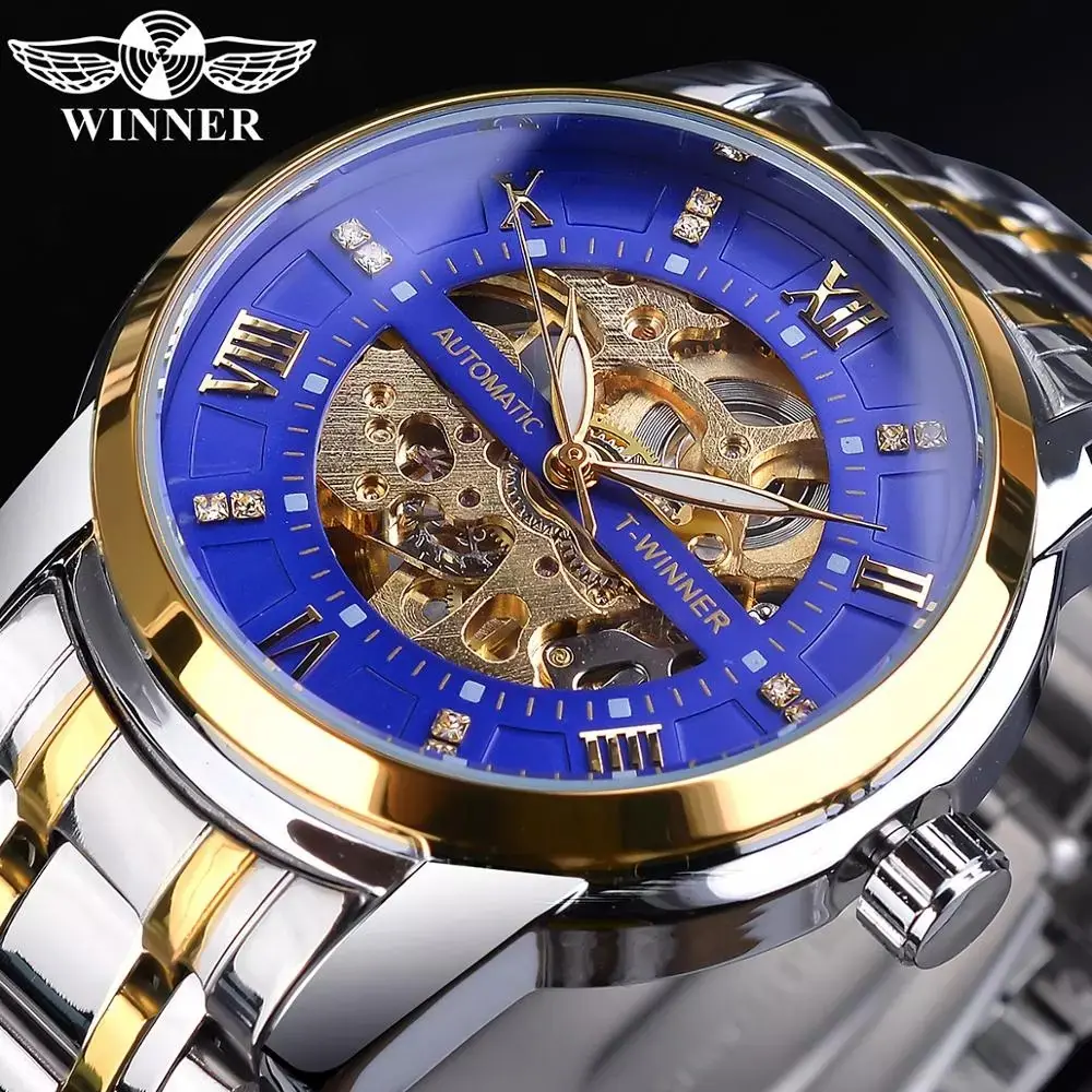 Winner-Blue-Golden-Skeleton-Di