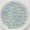 14mm Alto UV Transparente Luminoso Agujero para Colgar Perla Redonda diy Hecho a Mano Colgante de Coche Llavero Material de Perlas Accesorios de Joyería