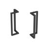 Hecho de Hierro Pintura Horneada Patas de Mesa Pies de Mesa Metálicos Soporte para Patas de Mesa de Comedor Pies de Mesa de Comedor Estante de Hierro Estante para Mesa de Oficina y Conferencias