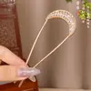 Pasador Simple en Forma de U Estilo Antiguo para Mujeres Herramienta de Recogido de Alto Nivel 2026 Nuevo Pasador de Pelo Accesorios para el Cabello de Uso Diario