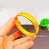 Live Supply Pulsera de Neumático de Boca Cerrada de 12 mm Anillo Sencillo Liso Pulsera Ancha Personalizada Pulsera de Espalda de Caracol Venta al por Mayor