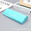 Estuche para gafas simple retro hecho a mano al por mayor Estuche para gafas miopes para niños estudiantes Gafas de sol a cuadros de diamante Gafas ópticas