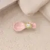 Criativo Gatinho Fofo Maçã Colher Bico de Pato Grampo de Cabelo Franja Doce de Menina Presilha Lateral Acessório de Cabelo
