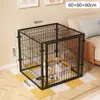 Valla para Mascotas Perro Interior Perro Pequeño Anti-Fuga Perrera Jaula para Perros Doméstica Interior Jaula Reforzada Grande