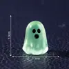 Criativo luminoso transfronteiriço fantasma partículas fofas diy decoração acessórios para pendurar mini micro paisagem Halloween pequenos enfeites