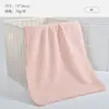 Toalla de Fibra a Cuadros de Piña Jieliya 7583 para el Hogar Adultos Niños Absorbente Facial Toalla Facial Grande Toalla de Baño