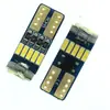 Producto de exportación más vendido T10 Decodificador Luz indicadora de ancho sin parpadeo 4014 15 luces Blanco cálido Luz indicadora de ancho Luz de matrícula 12V
