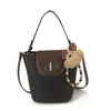 Bolsa de Balde Colorida Patchwork Fashionable 2026 Nova Coleção Primavera/Verão Personalidade Ins Bolsa de Ombro Tendência Bolsa Transversal