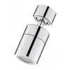 Extensor de grifo para fregadero de cocina con característica universal a prueba de salpicaduras, compatible con adaptador, gira para dispensar agua con burbujas