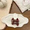Estilo Coreano Nuevo Estilo Universitario Patrón Lazo para el Cabello Otoño e Invierno Retro Alta Elasticidad Cuerda para Cola de Caballo Cuerda para el Cabello Accesorios para la Cabeza