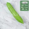 Venta al por mayor directa de fábrica de todo tipo de verduras de tacto de alta simulación PU verduras falsas PU simulación pepino col