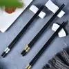 Palillos Japoneses Hogareños Para Servir Individuales Bambú Natural Acero Inoxidable 304 Aleación Antideslizante Antimoho Madera de Ala de Pollo Madera Maciza China