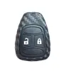 Funda de Silicona con Patrón de Fibra de Carbono para Llave de Coche JEEP Chrysler Dodge Smart, Moda para Funda de Llave de Coche JEEP