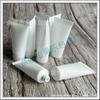Tubo de Pasta de Dientes Blanco 20g Tubo Exprimidor Champú Gel de Ducha Botella de Presión 20ml Botella Cosmética
