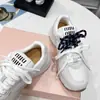 Zapatillas de Malla de Cuero Genuino Guangzhou tipo "Dad Shoes" para Mujer, Verano Finas Transpirables con Suela Gruesa que Aumentan la Altura, Zapatillas Casuales de Moda para Mujer