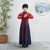 Disfraz Antiguo Infantil Hanfu Ropa Guoxue Ropa Guoxue para Niñas y Niños Ceremonia de Apertura Libro Ropa para Recitación del Sutra de Tres Caracteres Infantil