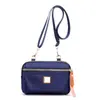 Bolso de Hombro de Moda Versátil para Mujer Bolso Cruzado Casual para Compras Bolso Pequeño de Moda Bolso de Tela de Nylon Ligero Repelente al Agua para Mujer