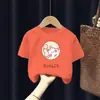 Camiseta de Manga Curta para Meninas Algodão 2025 Chegada Nova de Verão Top Fofo de Meia-manga para Bebês Crianças Médias/Grandes