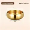 Acero Inoxidable Coreano 304 Tazón para Cena Tazón para Arroz Tazón Dorado para Sopa Tazón para Cocinar Barbacoa Tazón para Kimchi Tazón para Cena Tazón para Salsa