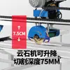 Máquina Cortadora de Azulejos de Piedra Totalmente Automática Zinc Kai Máquina Cortadora de Piedra de Escritorio Máquina de Chorro de Agua para Azulejos de Piso Biselado de 45 Grados y Rectificado de Bordes