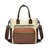 Bolso Tote Grande de Gran Capacidad para el Trabajo Multifuncional Bolsa de Almuerzo Térmica Bolsa para Laptop Almacenamiento Multibolsillo Bolsa para Mamá