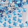 6*7mm Strass de Vidro Borboleta Irregular de Fundo Plano Diamante Colorido Decorações de Unha Unhas Vestíveis Arte de Unha DIY Strass Atacado