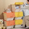 Caja de Almacenamiento para Juguetes Cesta Hogareña Caja de Almacenamiento abatible Caja de Almacenamiento Caja de Almacenamiento para Snacks Infantiles Ropa Armario de Almacenamiento