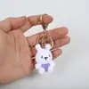 Llavero creativo de abeja koala transfronterizo tejido a mano diy lana muñeco de dibujos animados lindo colgante terminado