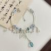 Pulsera Popular de Sirena Elegante para Mejores Amigas de Nicho Dulce con Diseño de Ensueño de Super Hada con Cuentas Puesto de Mercado Nocturno