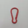 Pintura de color hebilla de montañismo forma D de 3.6 mm hebilla de montañismo aleación de zinc hebilla de colgado rápido accesorios externos para equipaje de viaje