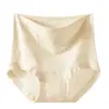 Algodón Antibacteriano Clase A Estilo Chino Nuevo Algodón para Bebé Cintura Alta Transpirable Bordado Su Moldeador Levantamiento de Glúteos Control de Abdomen Tallas Grandes Ropa Interior para Mujer