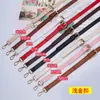 Acessórios para alça de bolsa colorida Alça de mochila transversal Acessórios para alça de mochila Alça de bolsa de ombro Alça de ombro única Compre ajustável