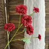 Crisantemo, Gerbera, flores artificiales para boda y decoración del hogar, arreglos florales de boda, flores artificiales para paisajismo, arreglos florales y arreglos florales