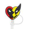 8-10mm Deadpool y Wolverine Tapa de Pajita Tapa de Pajita Stanley Tapón de Pajita Tapa Antipolvo Pajita de Dibujos Animados