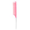 Transfronterizo en stock Peine de cola puntiaguda Peine de aguja de acero Peine de belleza para peinar Teñido de cabello Peine de púas Peine para dividir el cabello Cola de ratón Peine Fábrica