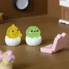 Paisagem Micro Transfronteiriça Criativa Animais Quebra-Casca que Brilham no Escuro Figuras Decoração DIY Acessórios Pendentes Mini Enfeites de Mesa